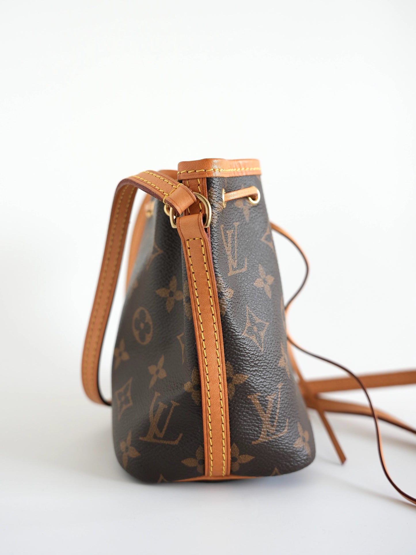 Louis Vuitton Vintage Monogram Noé Nano Bucket Bag M41346