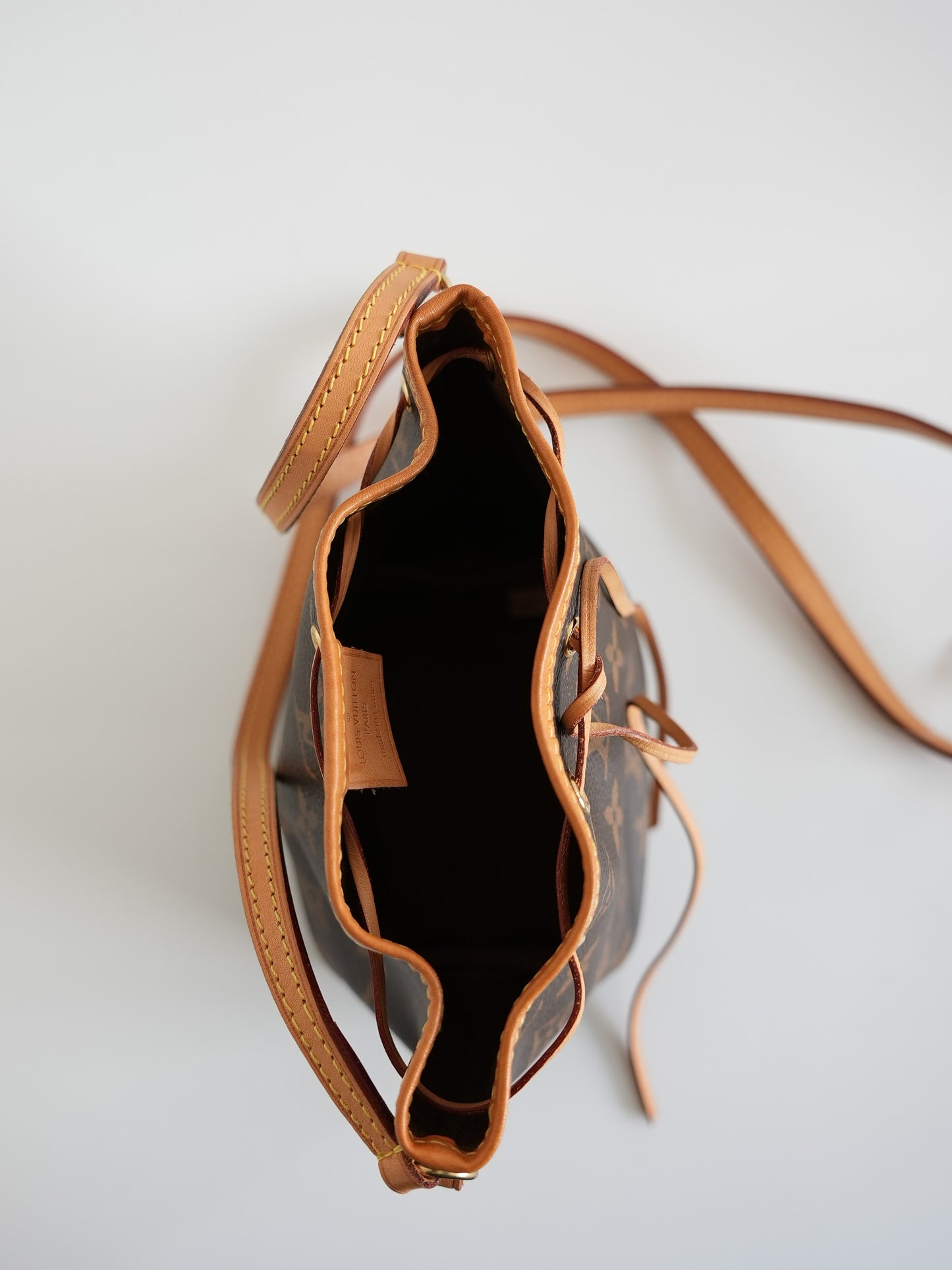 Louis Vuitton Vintage Monogram Noé Nano Bucket Bag M41346