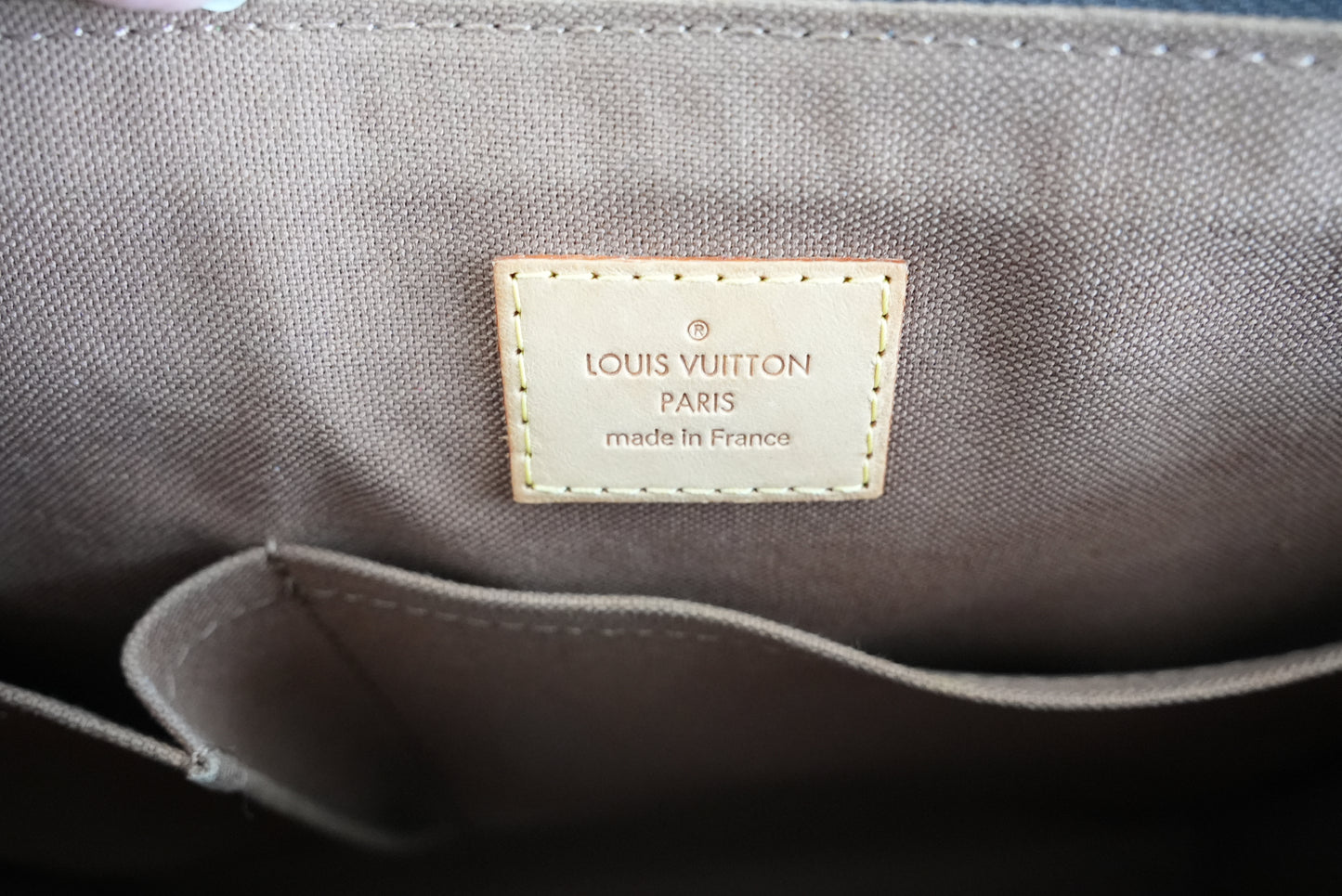 Louis Vuitton M40007 Monogram Tote Bag