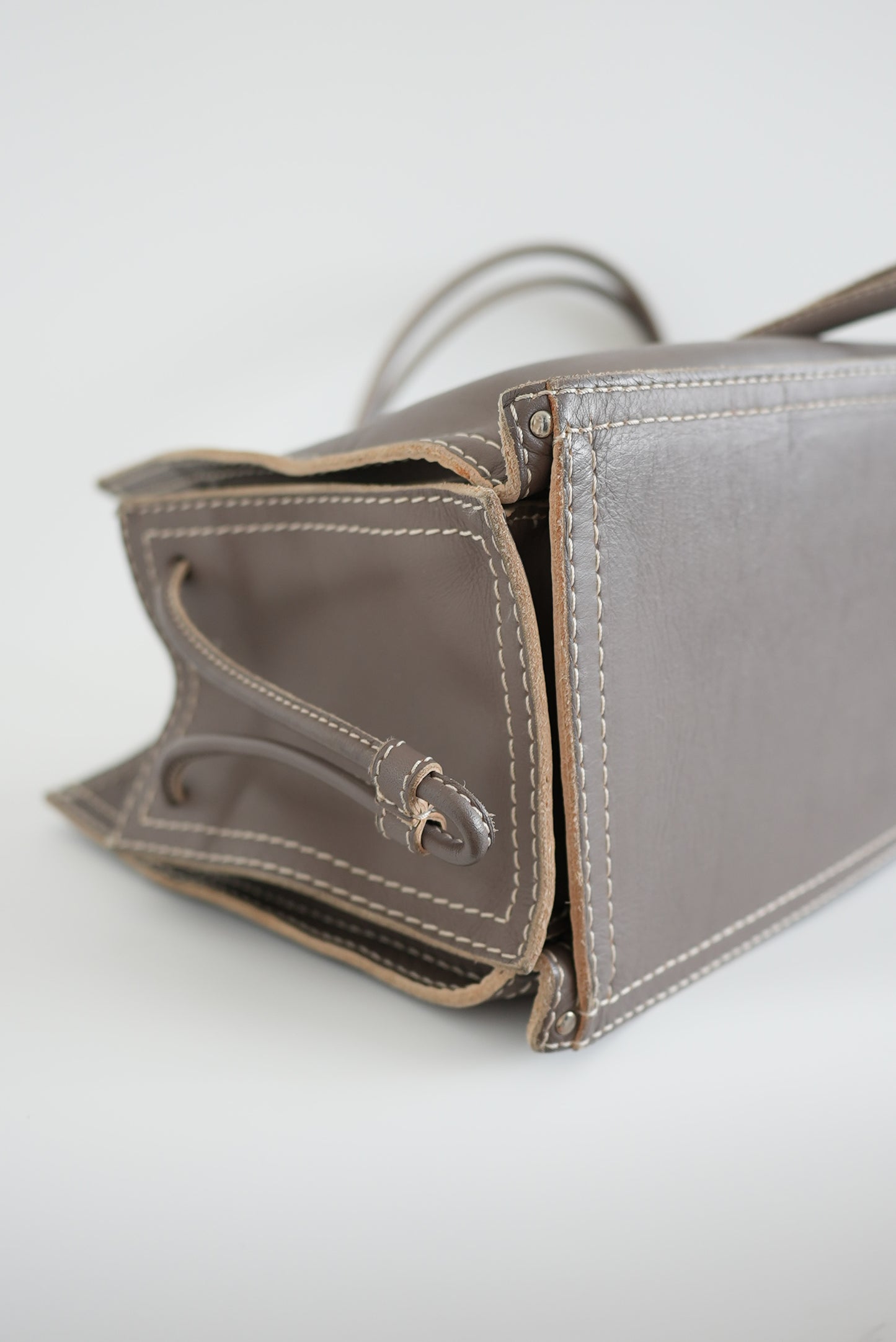 Loewe Tote Bag Handbag grey leather bag