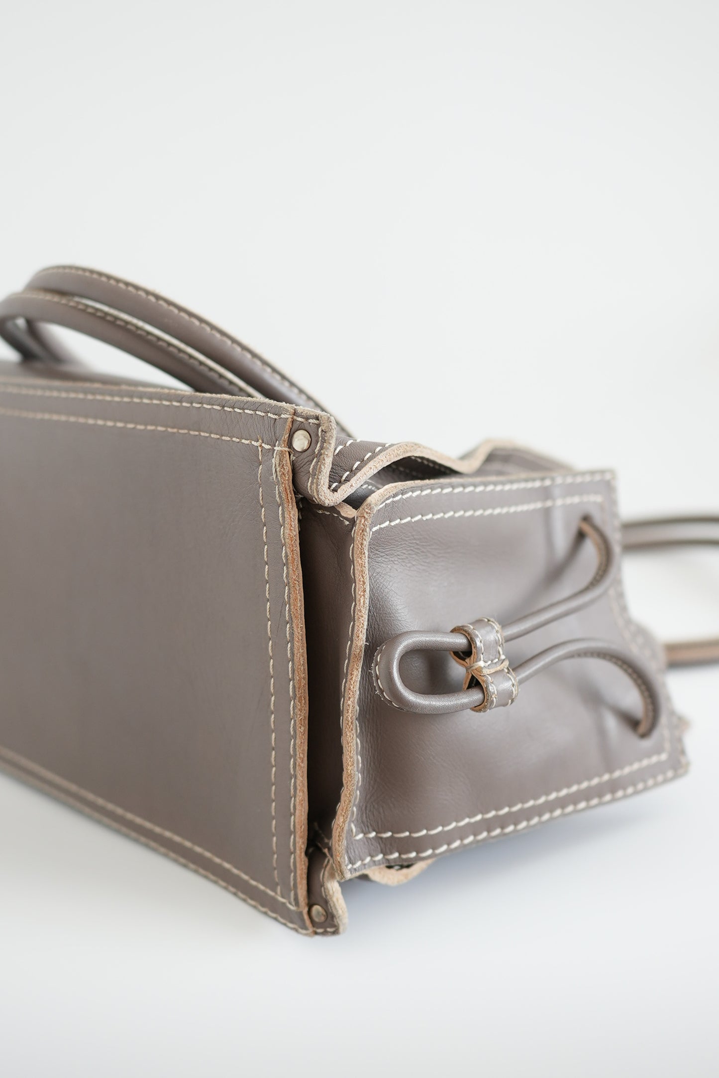 Loewe Tote Bag Handbag grey leather bag