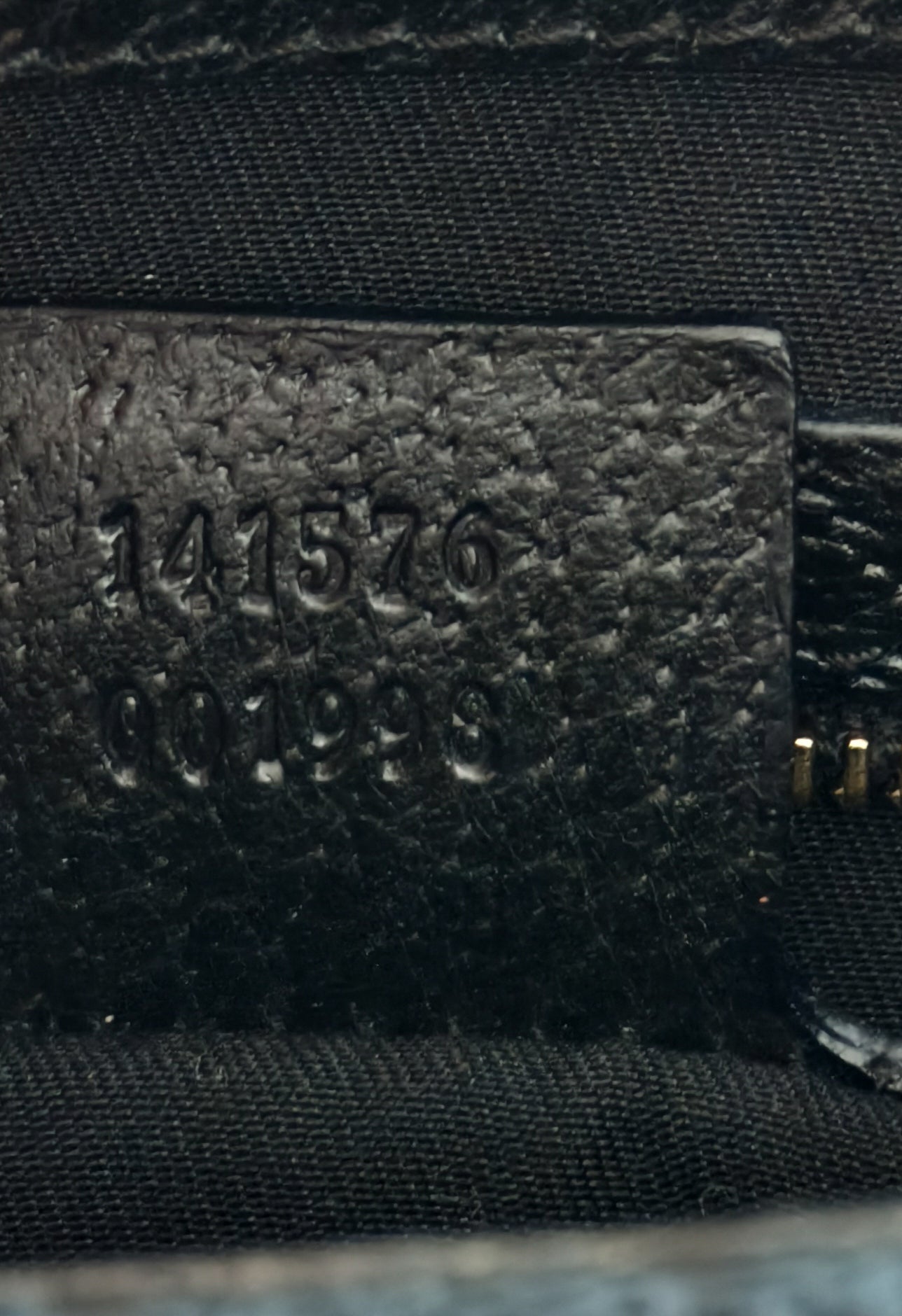 Gucci jackie black Canvas GG Shoulder Bag
