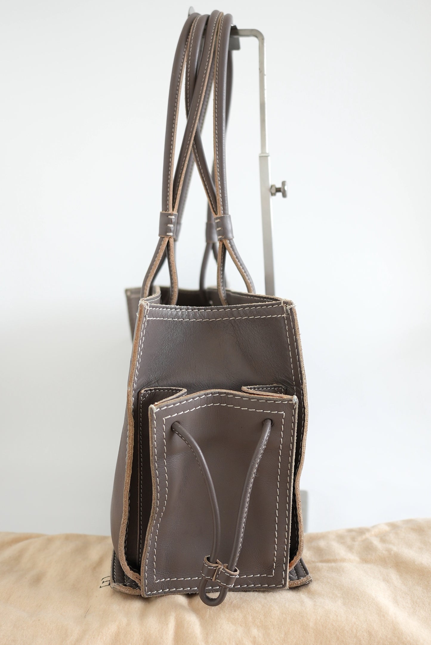 Loewe Tote Bag Handbag grey leather bag